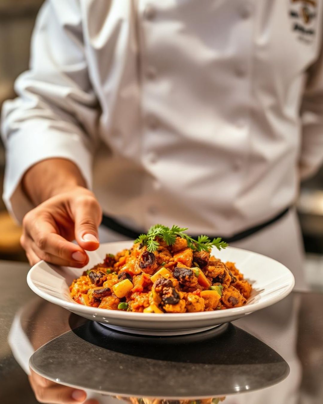 FTCA catering professional serving food